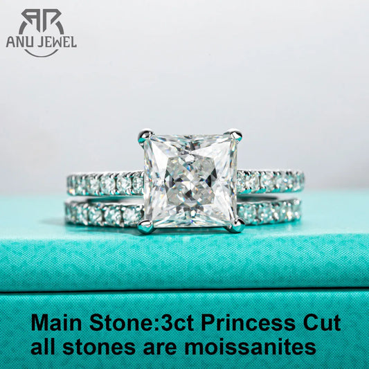 Princess Cut Moissanite: Luxe Engagement Ring, Fair Price