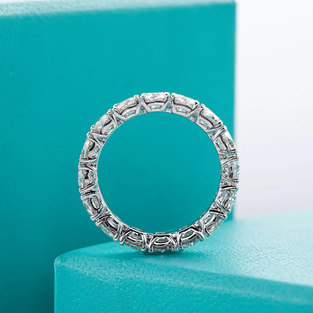 Moissanite Eternity Rings - The Perfect Band Choice