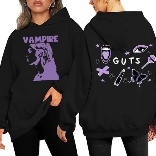 Guts Hoodie Vintage Sour Guts Vampire Pullover Midnight Sweatshirt Man Woman