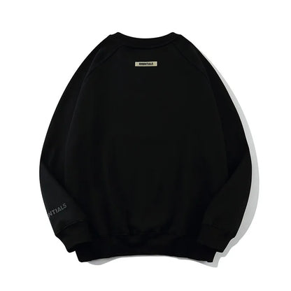 Unisex Sweatshirt Autumn Winter Fashion Hip Hop Male & Female Letter Printing Crew-Neck Loose Jogging Sweater Tops