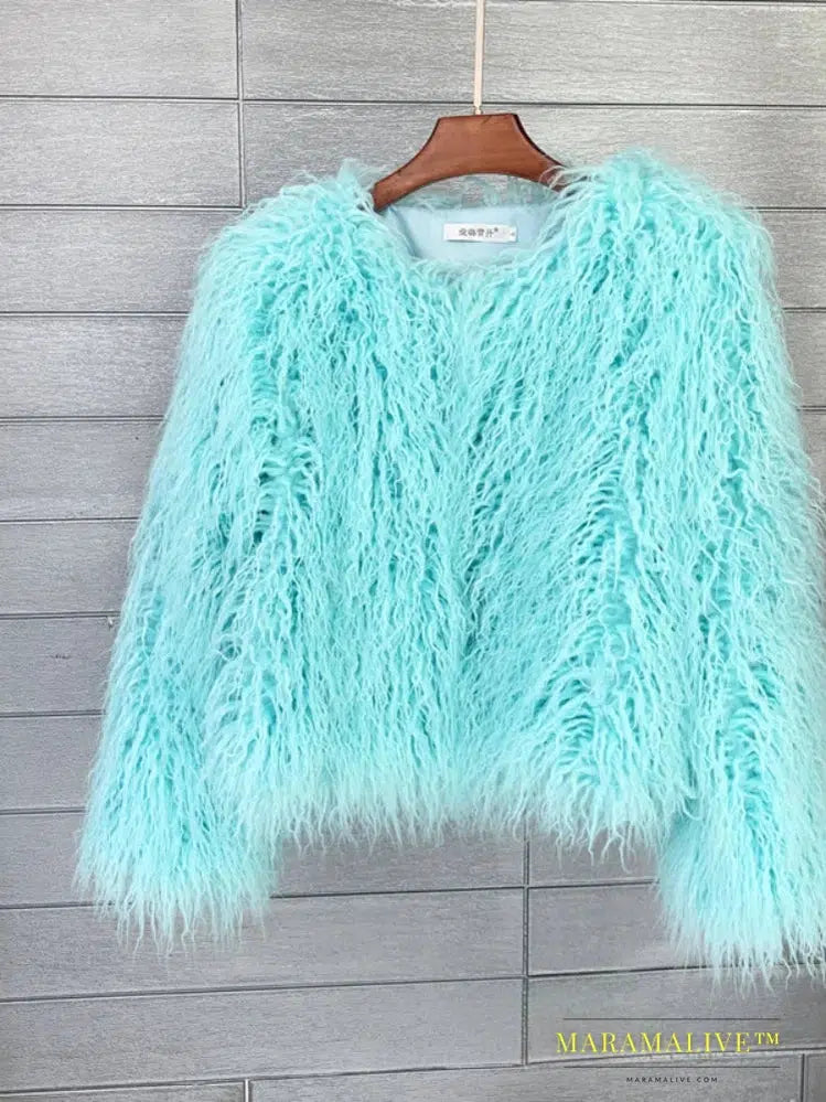 Short Faux Fur Coats for Women - Winter Faux Fur Jackets