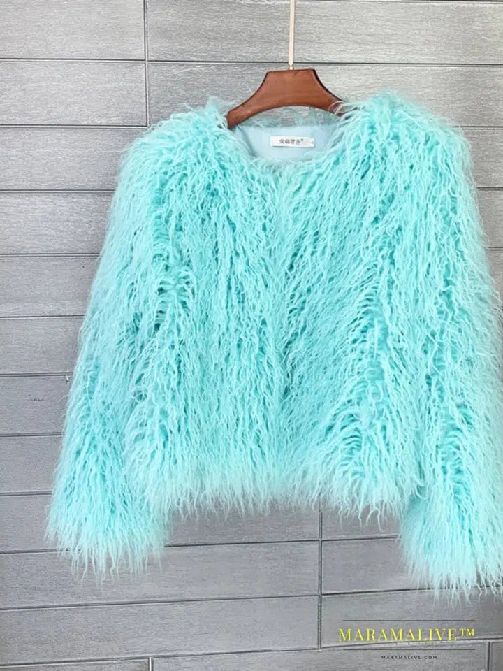 Short Faux Fur Coats for Women - Winter Faux Fur Jackets