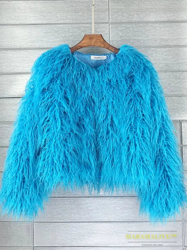 Short Faux Fur Coats for Women - Winter Faux Fur Jackets