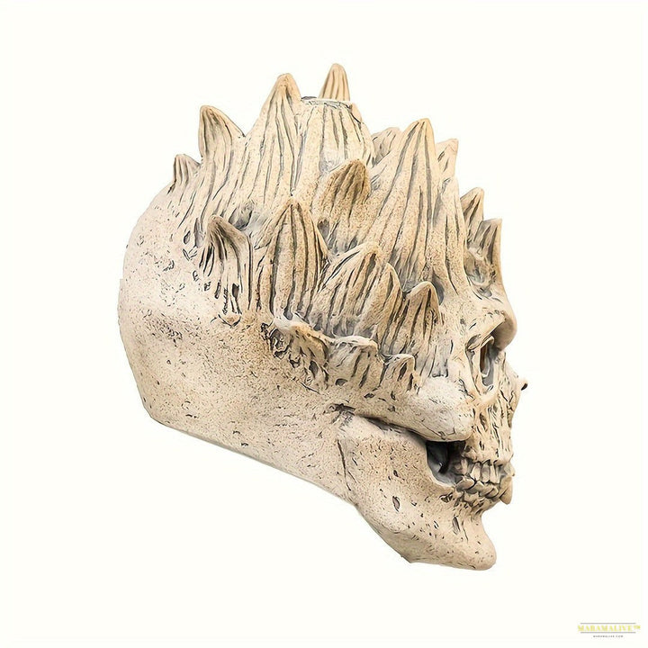 Spiked Teeth Skull Skeleton Mask, Halloween Party Prom Costume