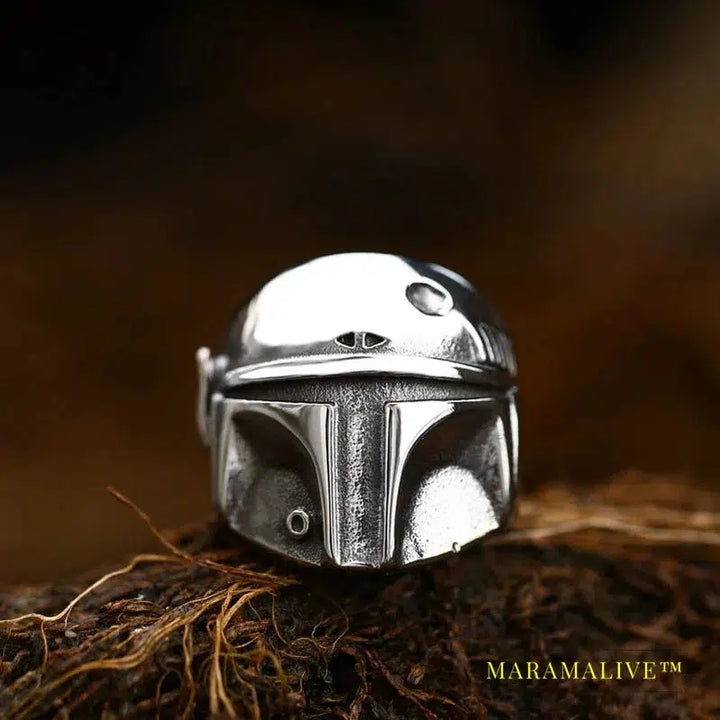 Stainless Steel Movie Product Personality Men Ring Punk Rock Cool Man High Quality Jewelry