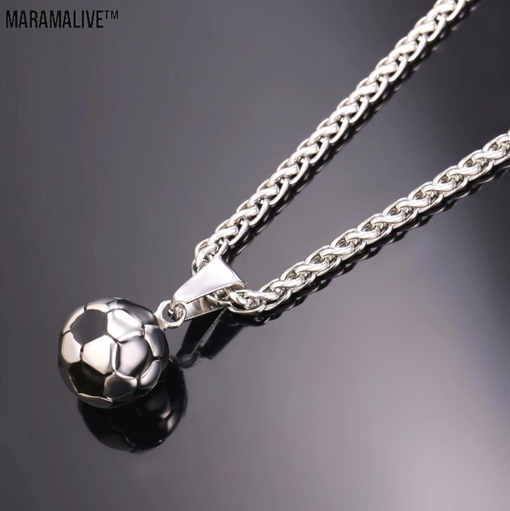 Stainless Steel World Cup Jewelry Pendant