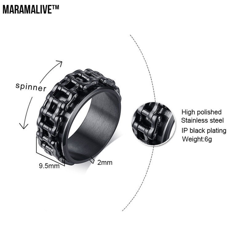 Stainless steel chain ring