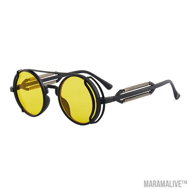 Steampunk Double Spring Leg Sunglasses