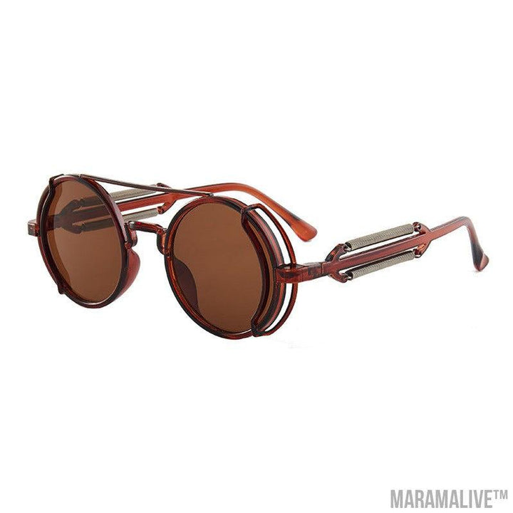 Steampunk Double Spring Leg Sunglasses