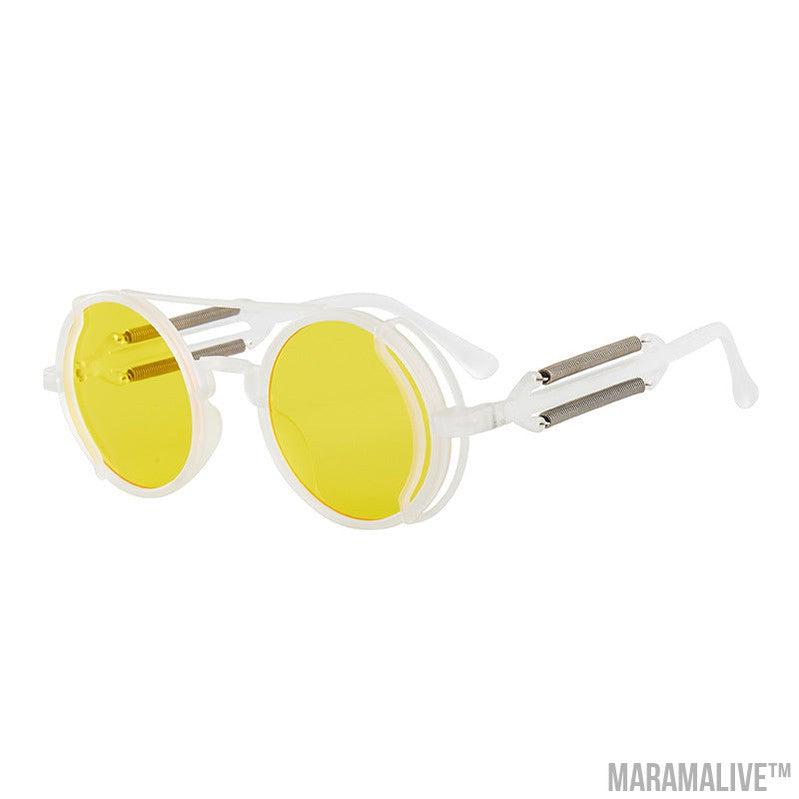 Steampunk Double Spring Leg Sunglasses