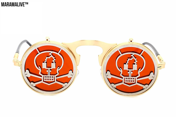 Steampunk Flip Sunglasses