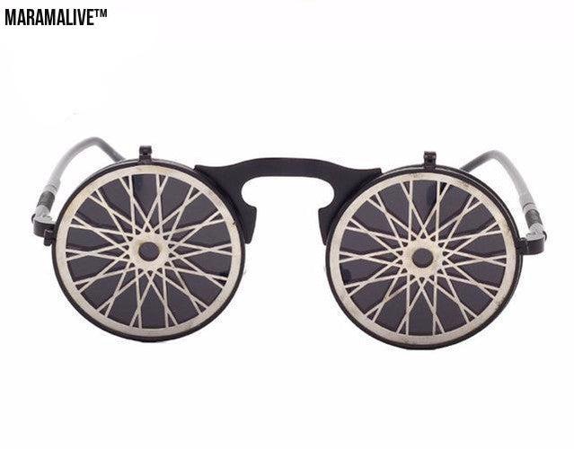 Steampunk Flip Sunglasses