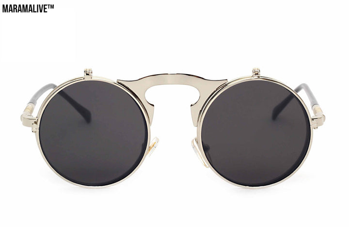 Steampunk Flip Sunglasses