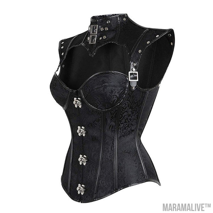 Steampunk Gothic Dark Knight Halloween Shapewear.