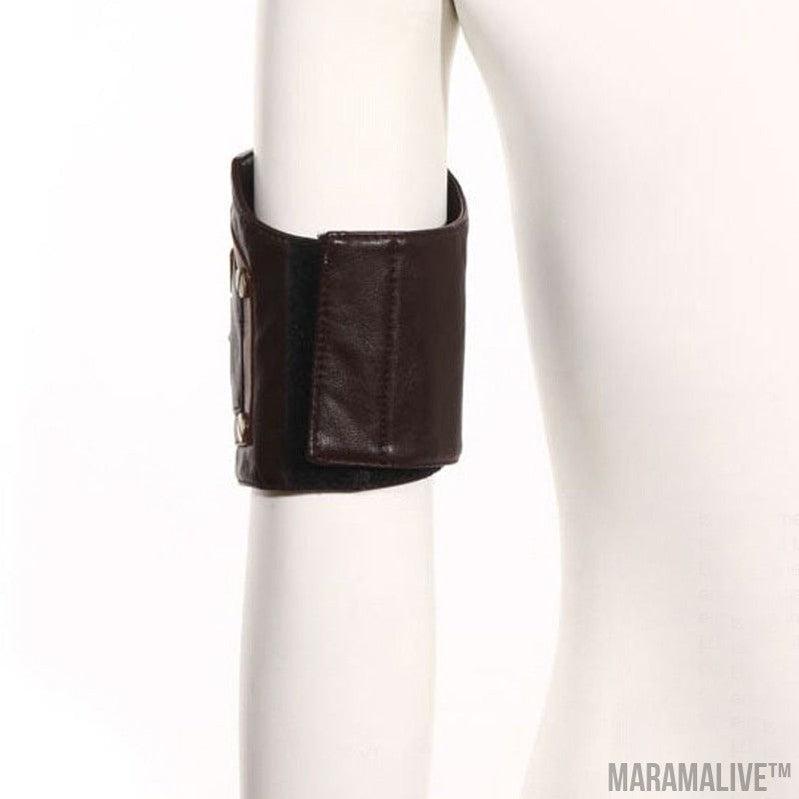 Steampunk Industrial Revolution Gear Leather Armband