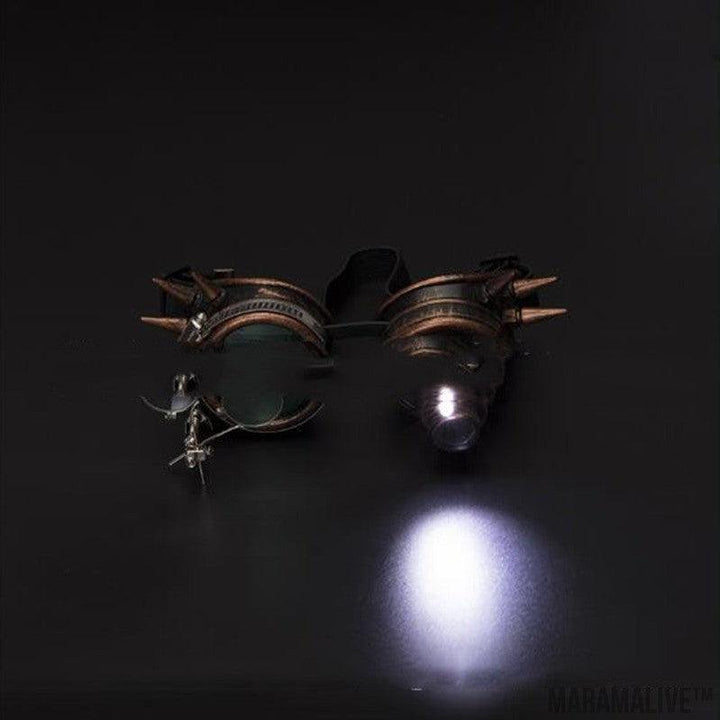 Steampunk LED Goggles