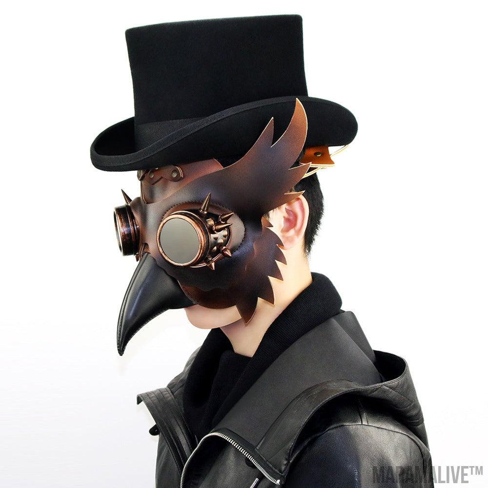 Steampunk Medieval Plague Beak Mask