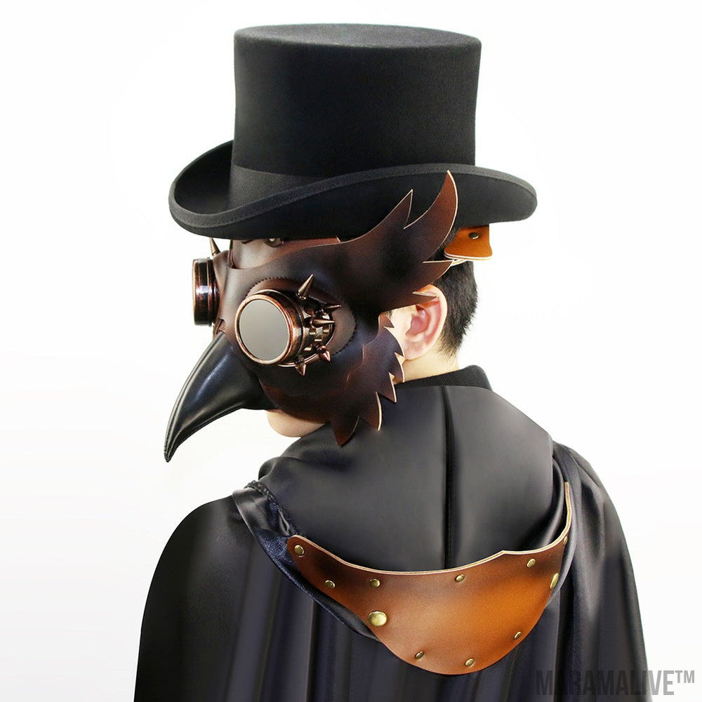 Steampunk Medieval Plague Beak Mask