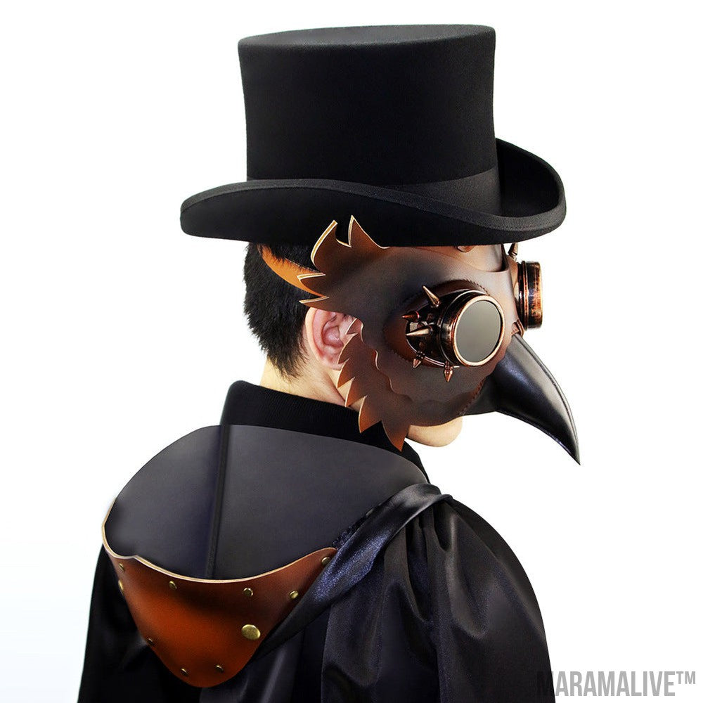 Steampunk Medieval Plague Beak Mask