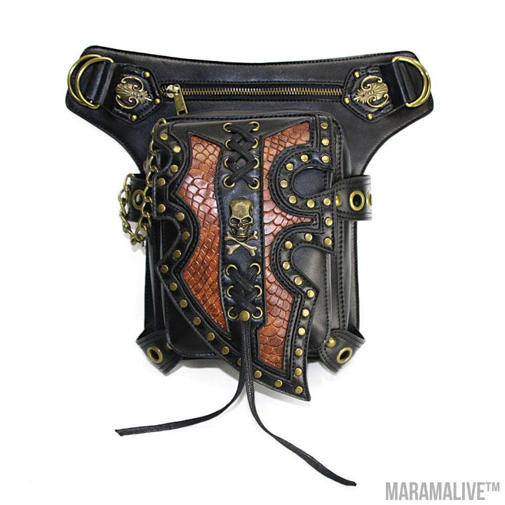 Steampunk Motorcycle Bag Shoulder Messenger Bag