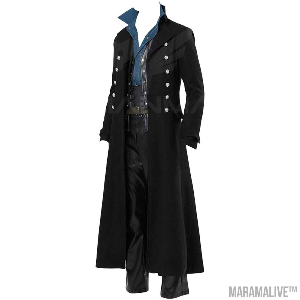 Steampunk Retro Gothic Coat Windbreaker Coat