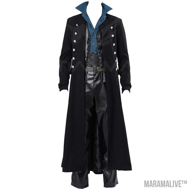 Steampunk Retro Gothic Coat Windbreaker Coat