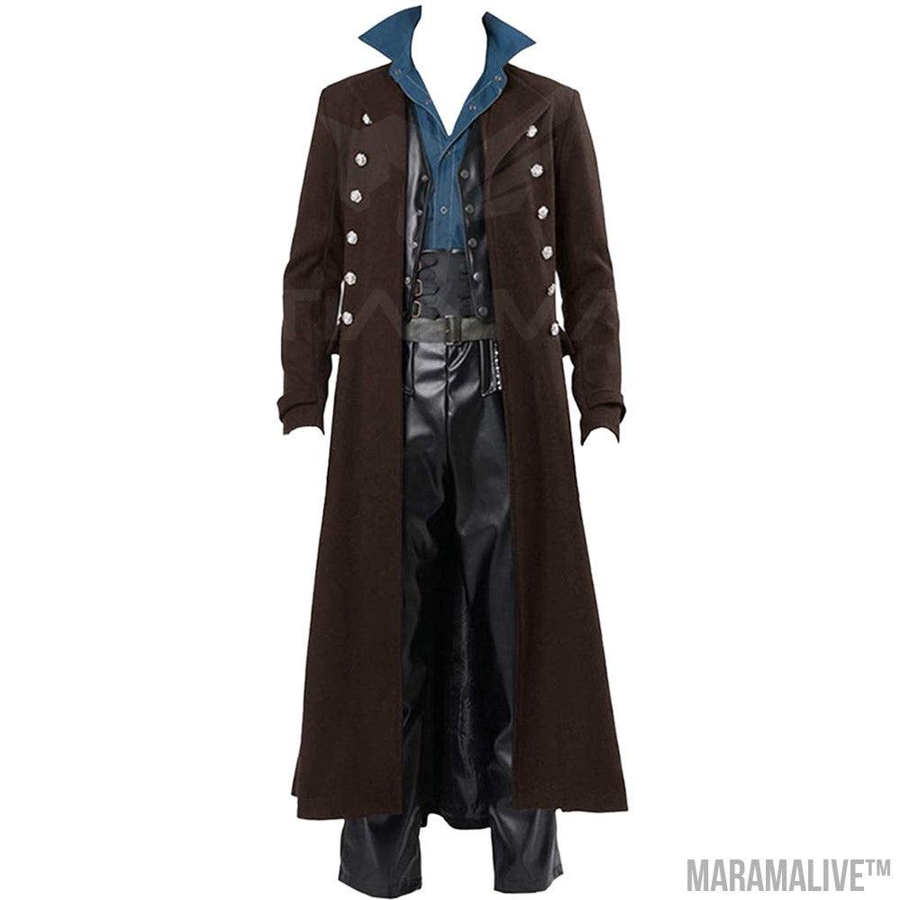 Steampunk Retro Gothic Coat Windbreaker Coat