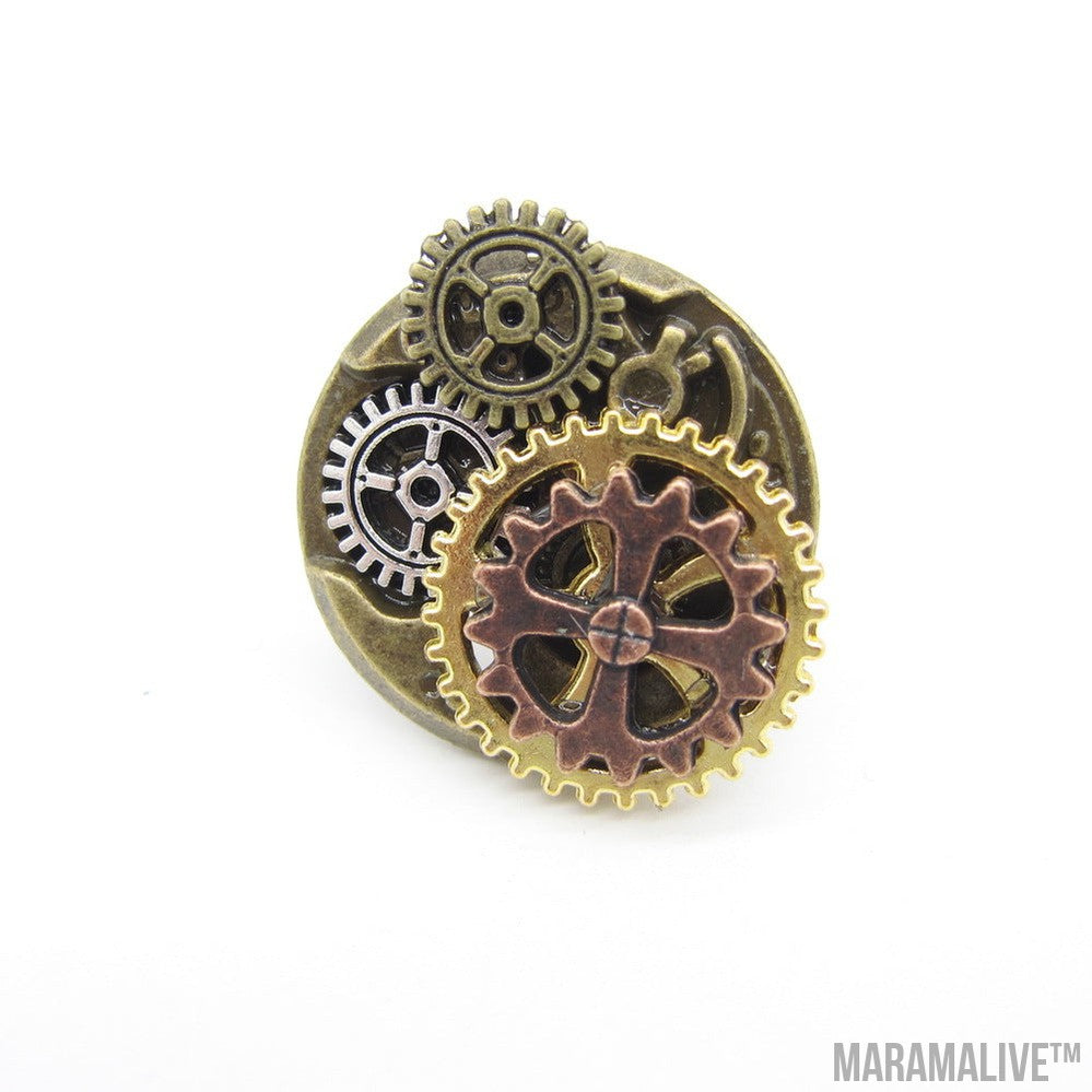 Steampunk Series 3 Gear Ring