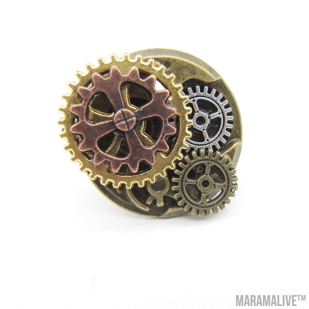 Steampunk Series 3 Gear Ring