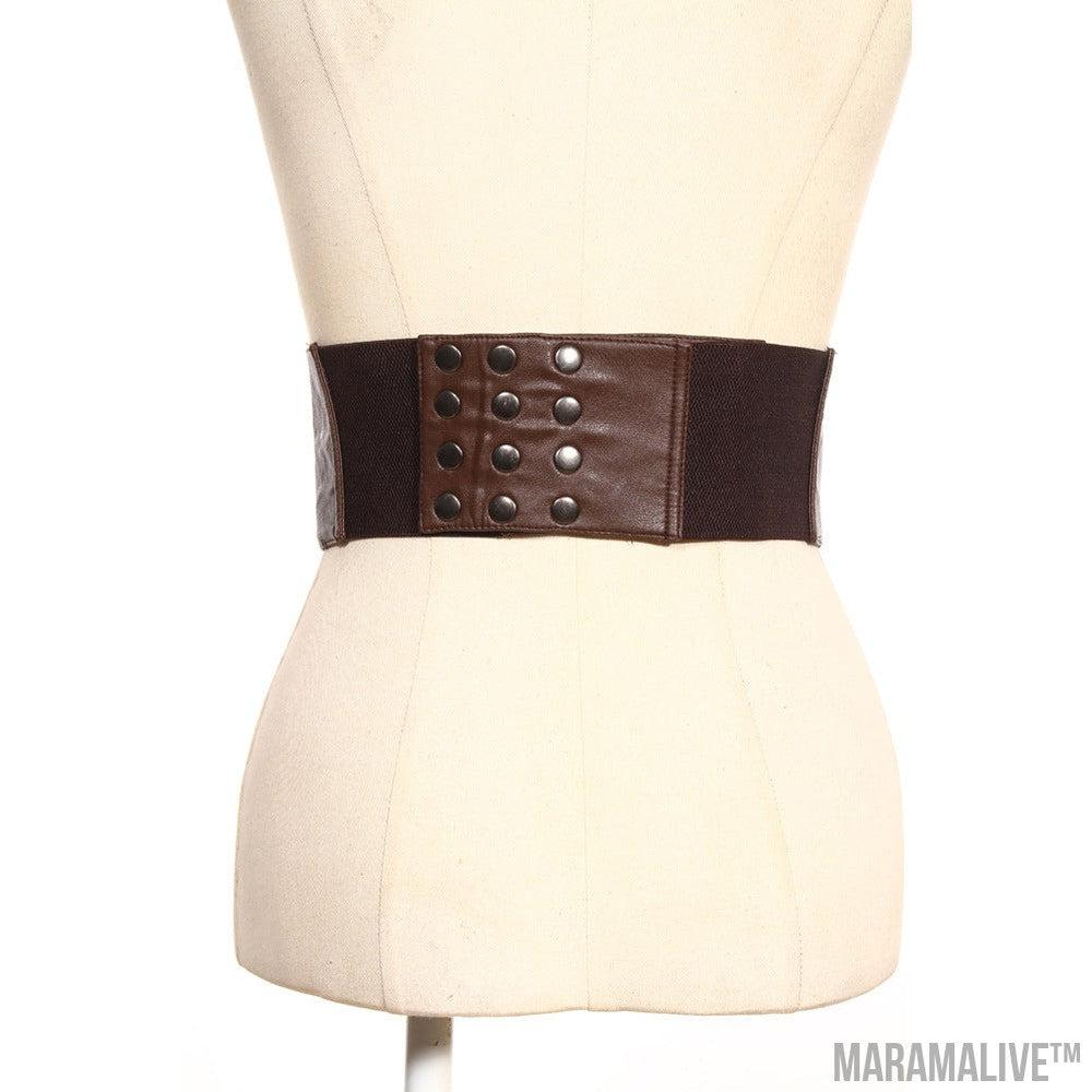 Steampunk Wide Belt Girdle