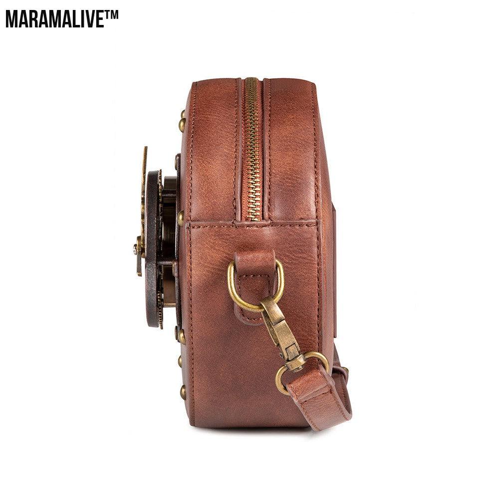 Steampunk Women's One-Shoulder Unique Visually appealing Vegan-Friendly Bag