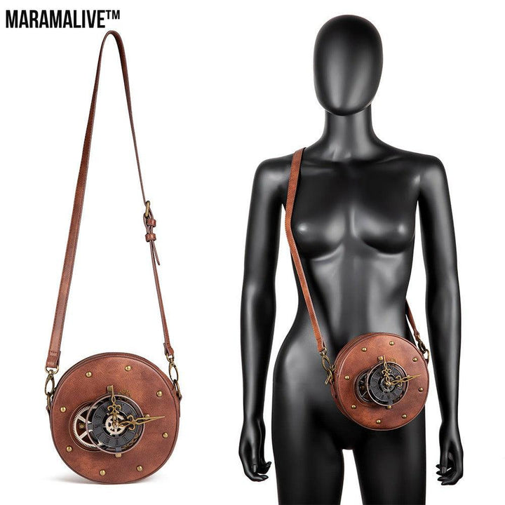 Steampunk Women's One-Shoulder Unique Visually appealing Vegan-Friendly Bag