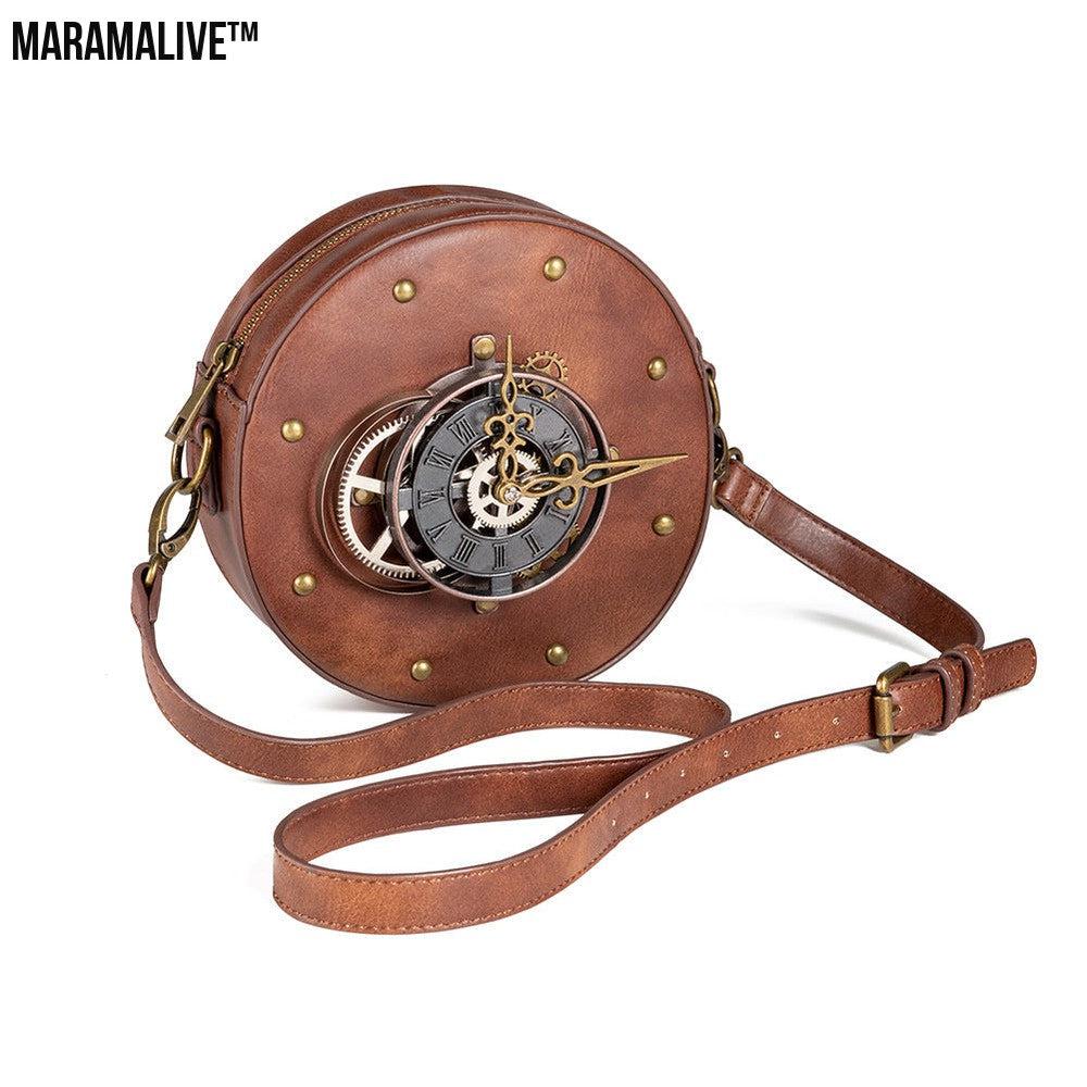 Steampunk Women's One-Shoulder Unique Visually appealing Vegan-Friendly Bag