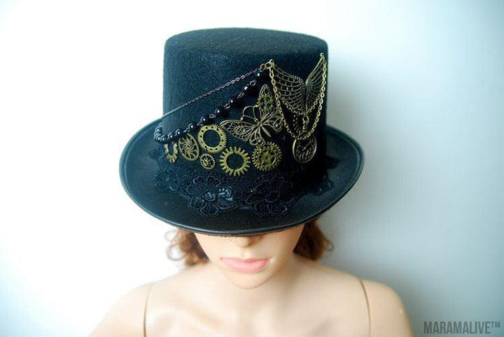 Steampunk bowler hat