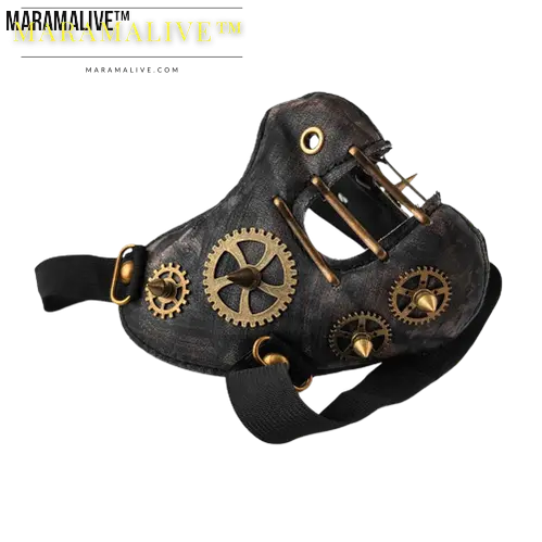 Steampunk gear mask Grimace