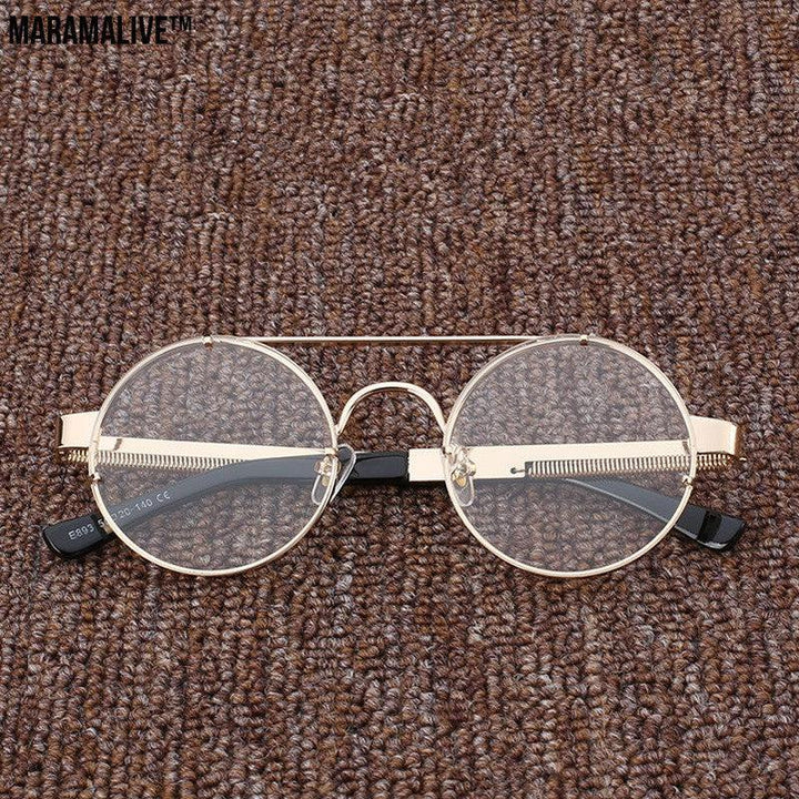 Steampunk retro glasses