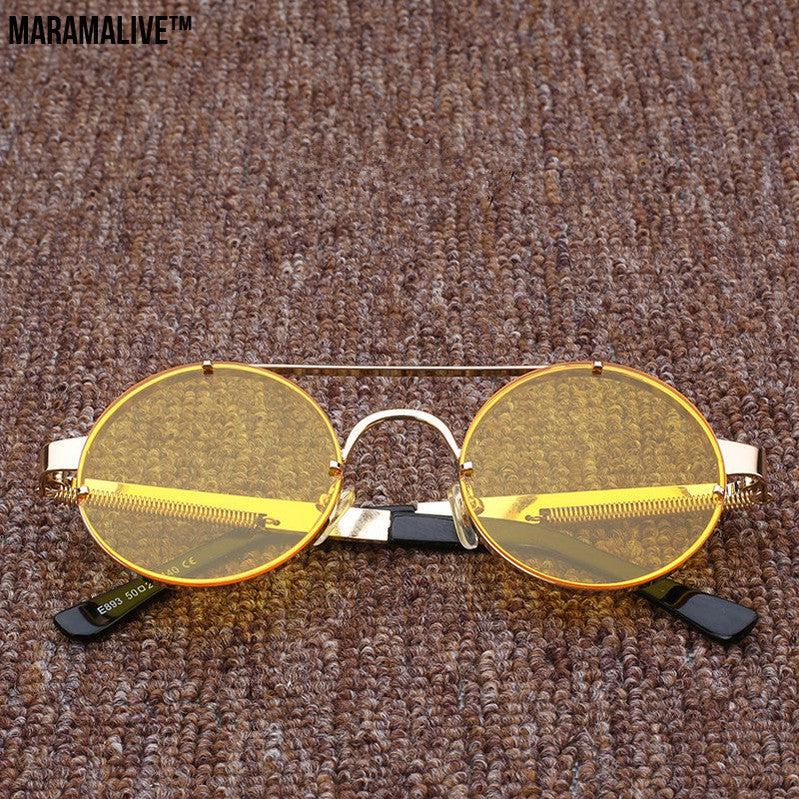 Steampunk retro glasses