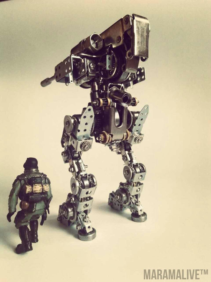 Steampunk style [mechanical overlord] model ornaments