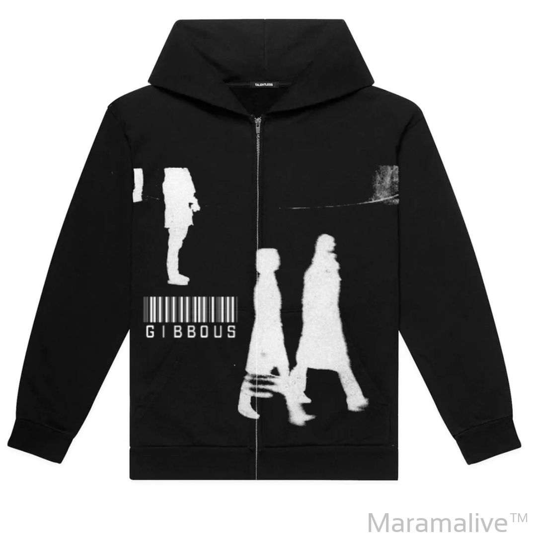 Street Hoodie Zipper Sweatshirt Euro American Gothic Jacket