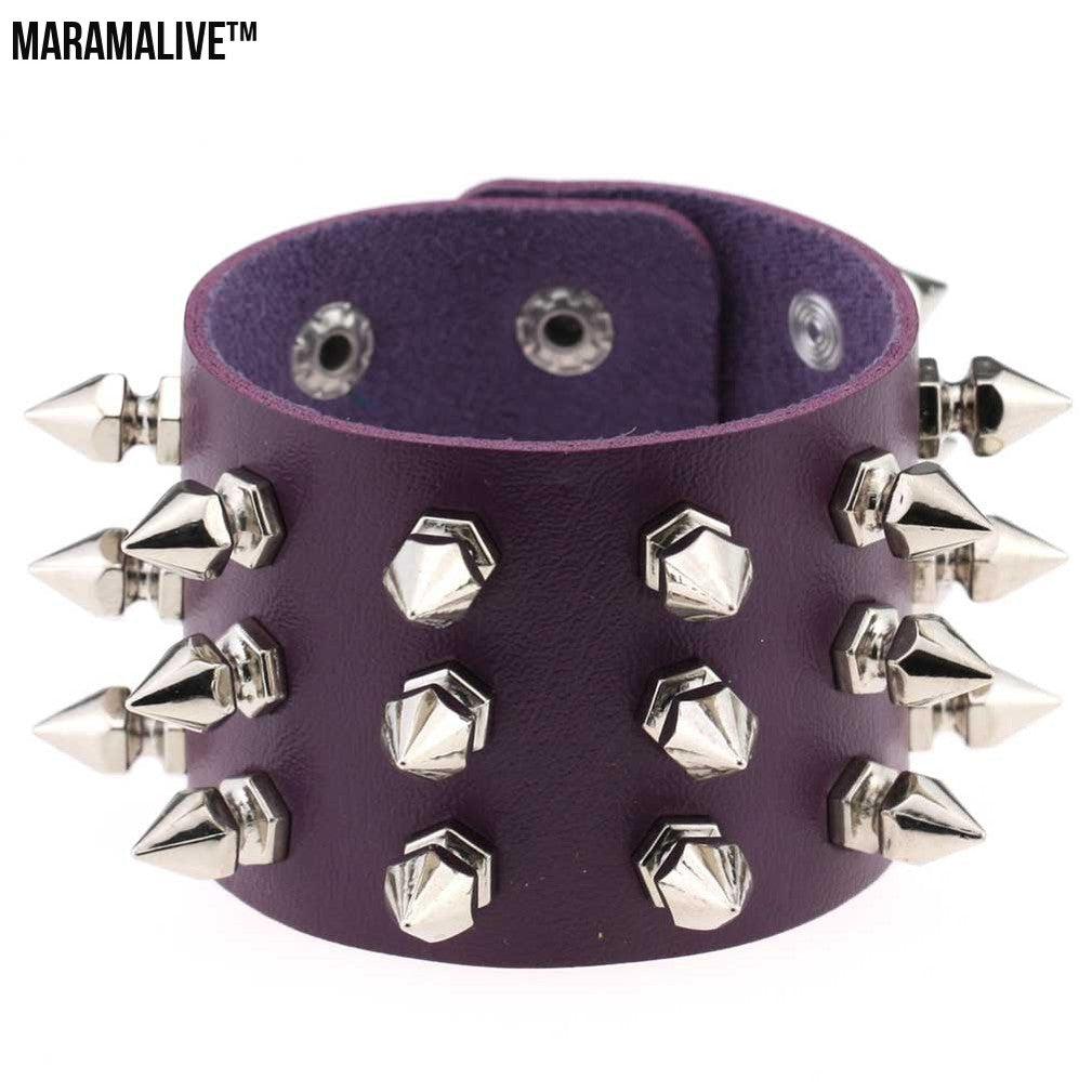 Studded Punk Exaggerated Bracelet