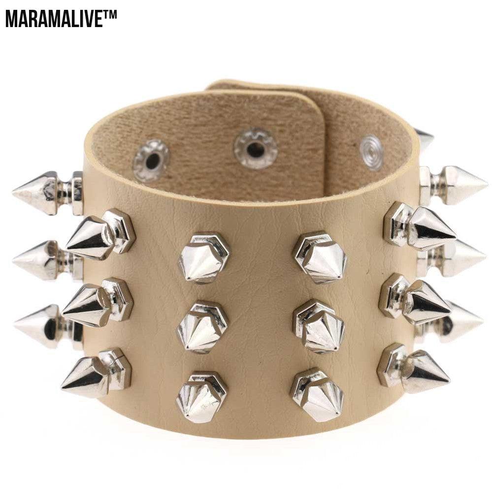 Studded Punk Exaggerated Bracelet