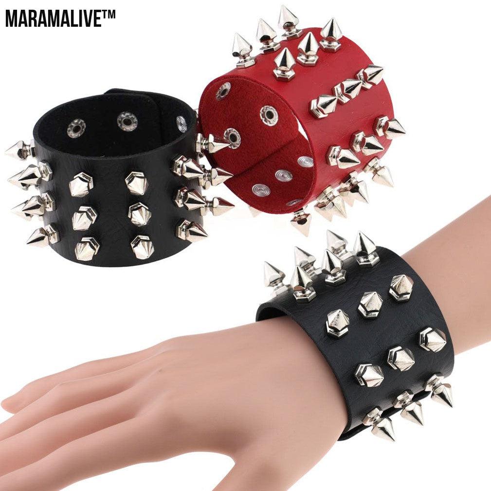 Studded Punk Exaggerated Bracelet