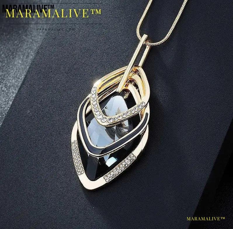 Stunning Crystal Long Necklaces & Pendants for Women