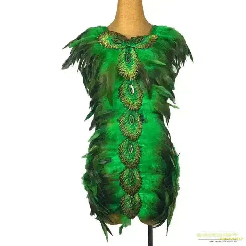 Stunning Gothic Peacock Feather Bodysuit - gothic bodysuit