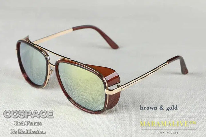 Sunglasses Retro Vintage Eyewear Steampunk Sun Glasses UV400