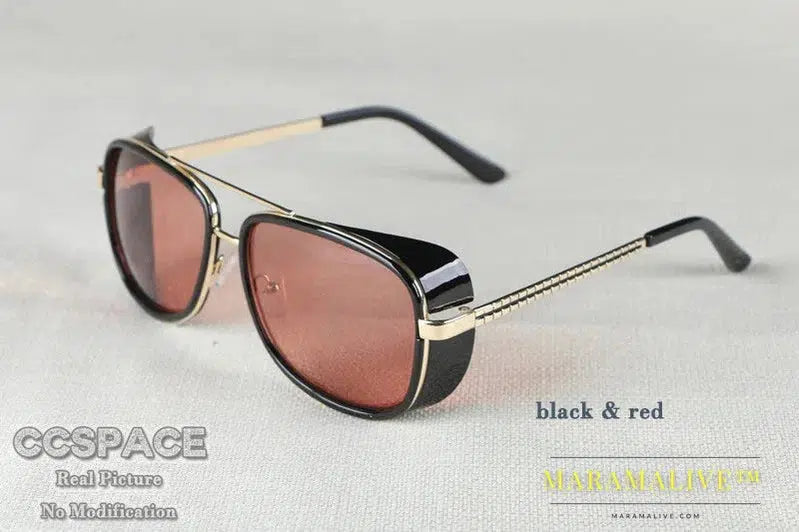 Sunglasses Retro Vintage Eyewear Steampunk Sun Glasses UV400