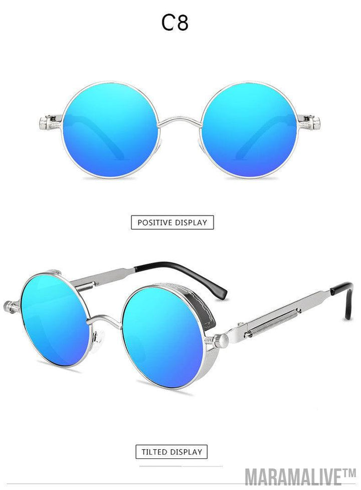 Sunglasses Steampunk Sunglasses Metal Spring Foot Sunglasses