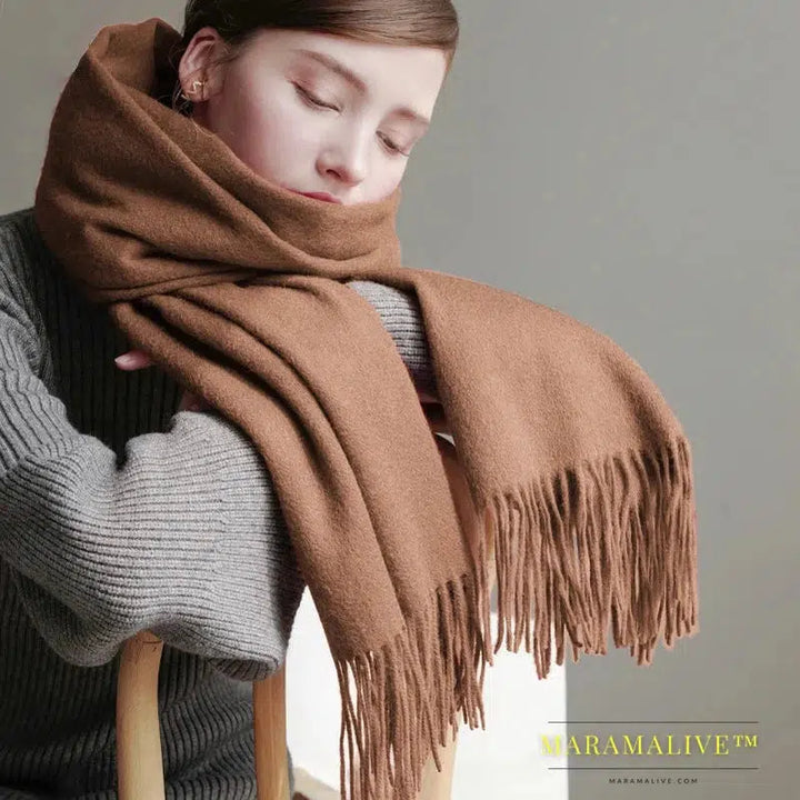 The Best Women's Thick Winter Scarf - Women's Winter Scarf