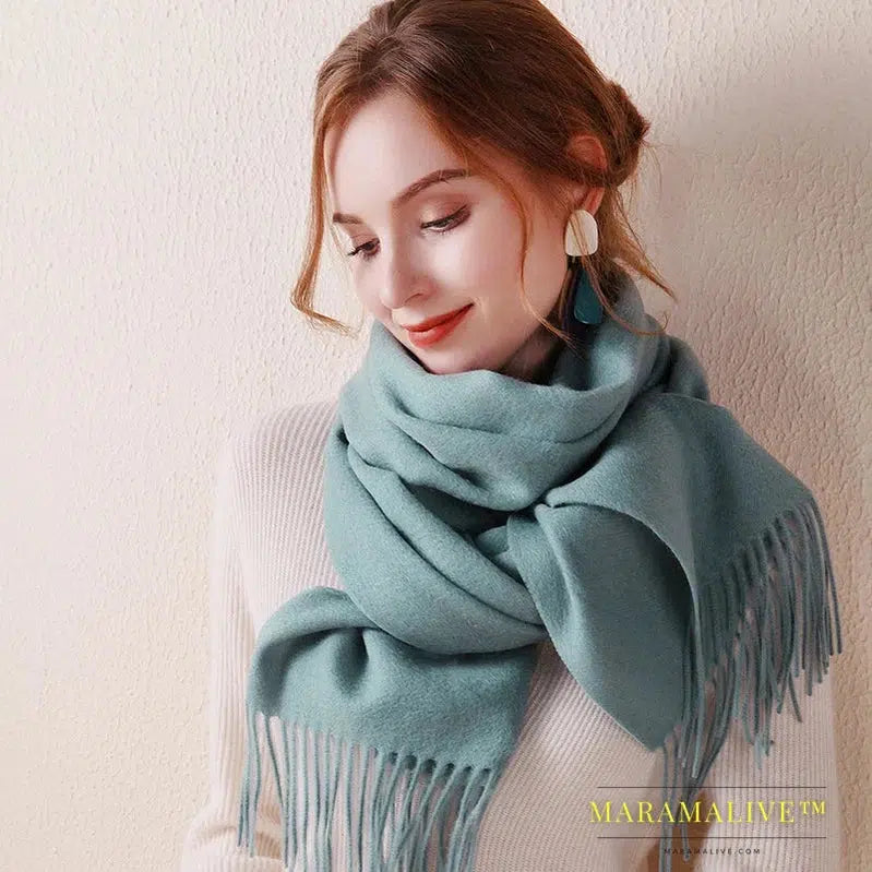 The Best Women's Thick Winter Scarf - Women's Winter Scarf