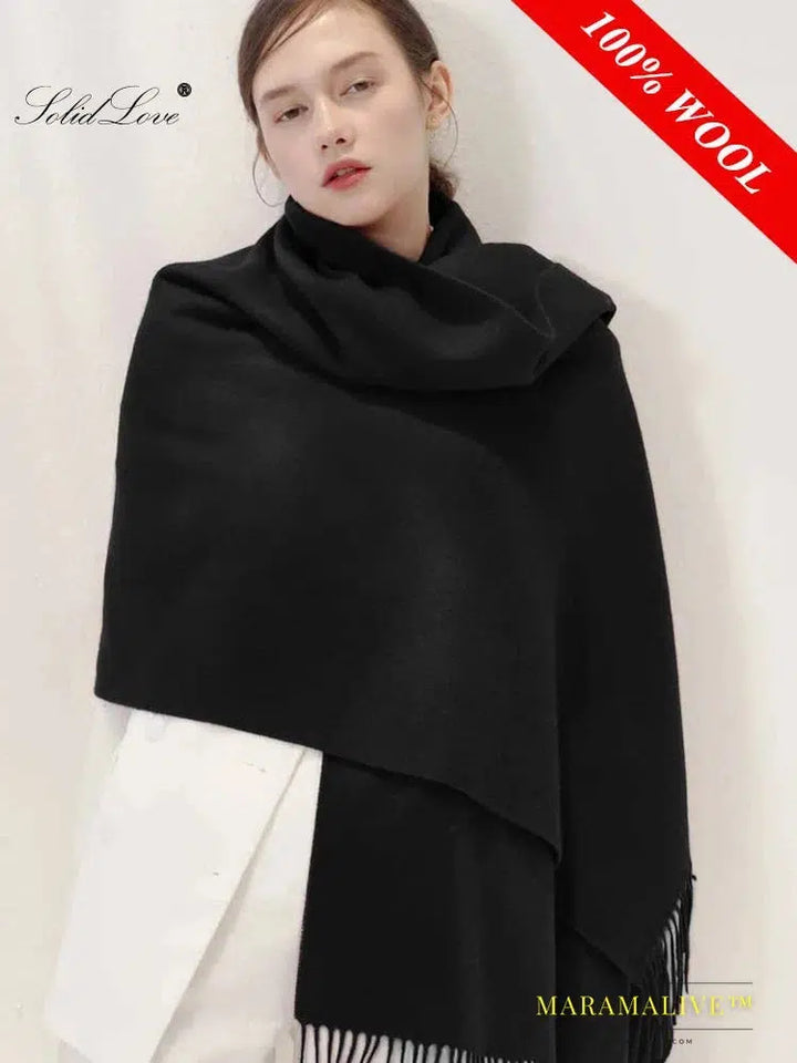 The Best Women's Thick Winter Scarf - Women's Winter Scarf